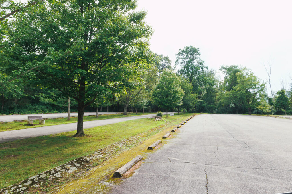 Hacklebarney State Park - Parking area